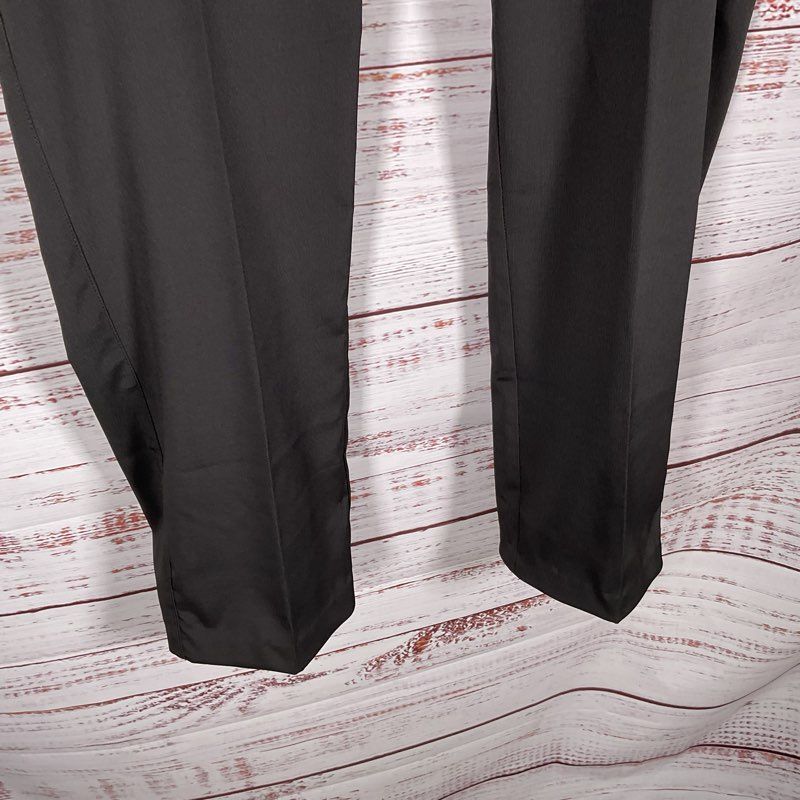 NWT Greg Norman Performance Pants Black Stretch Fit Golf Trouser Pants 36x30