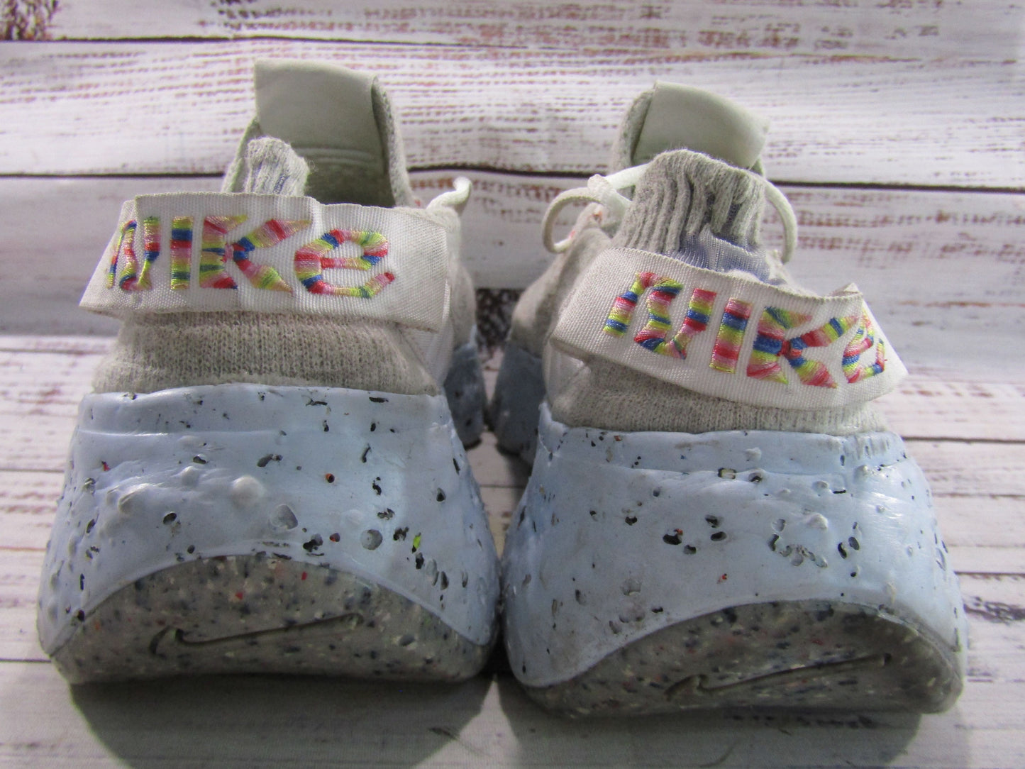 Nike Space Hippie 04 Photon Dust Women's Knit Running Shoes Size CD3476-102