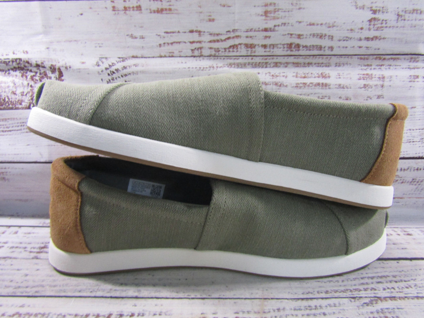 Toms Alp Fwd Men's Green Slip-On Shoes Size 10.5