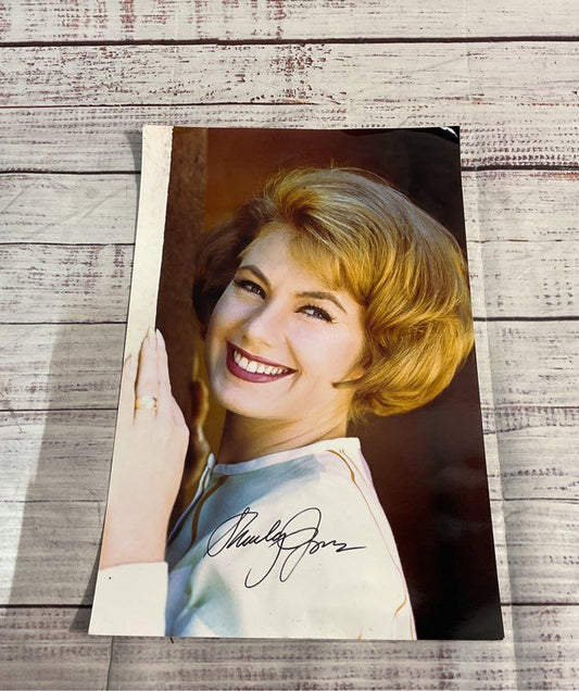 Shirley Jones Portrait Signed Photo Autograph 8x12