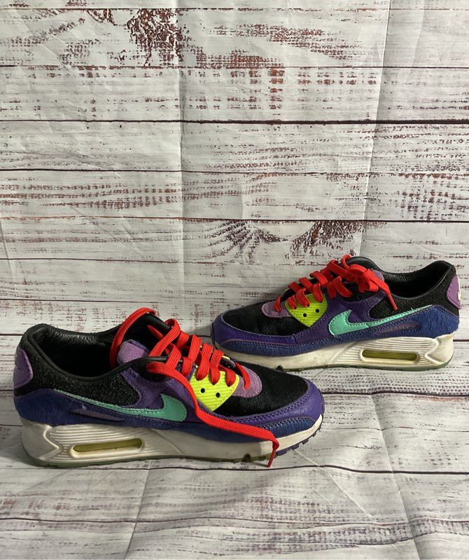 Nike Air Max 90 Exotic Animal Pack - Violet Blend Size 6 Men's