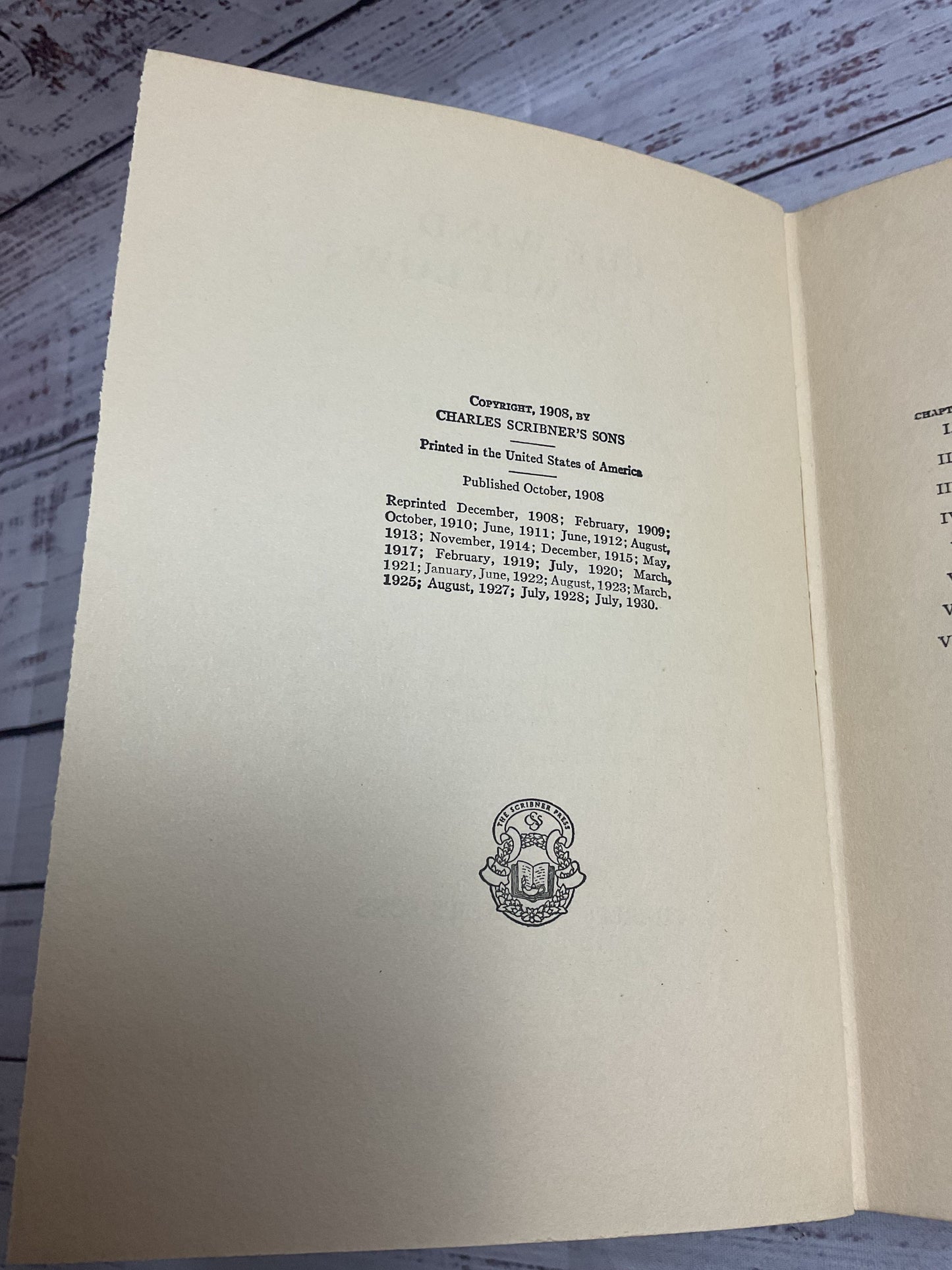 The Wind In The Willows Hardcover Book 1930