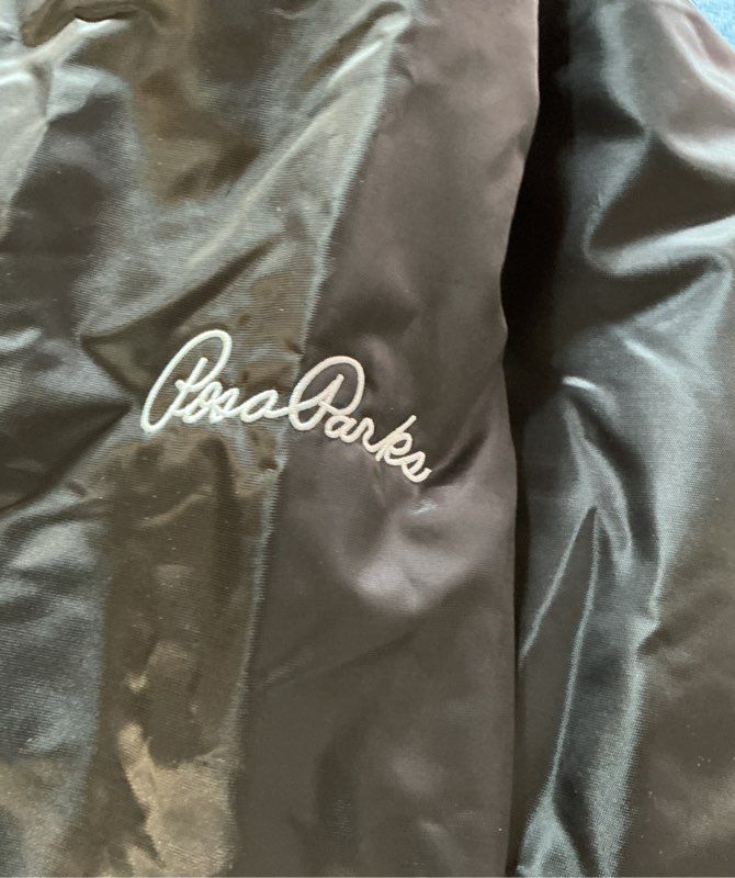 Men's Pistons Rosa Parks Button-down Jacket by Starter Size S