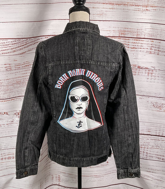 Strata Denim Born Again Virgins Jacket Gray M