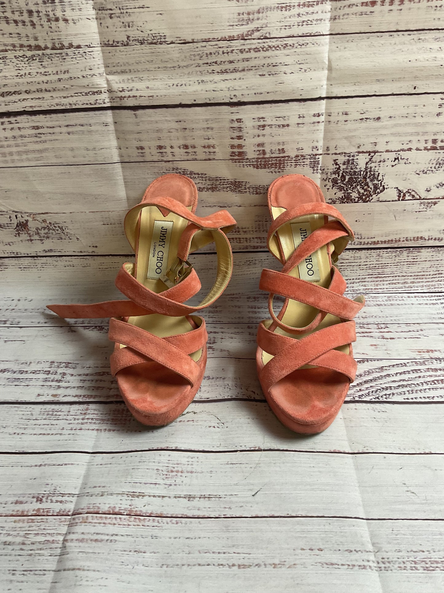 Jimmy Choo Coral Strappy Heel Women 39