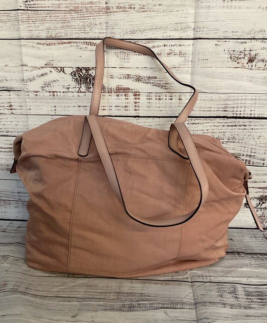 Rebecca Minkoff Washed Nylon Tote Dusty Pink