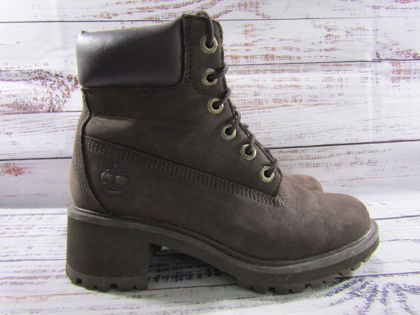 Timberland Kinsley Women's Brown Suede Ankle Boots Size 6