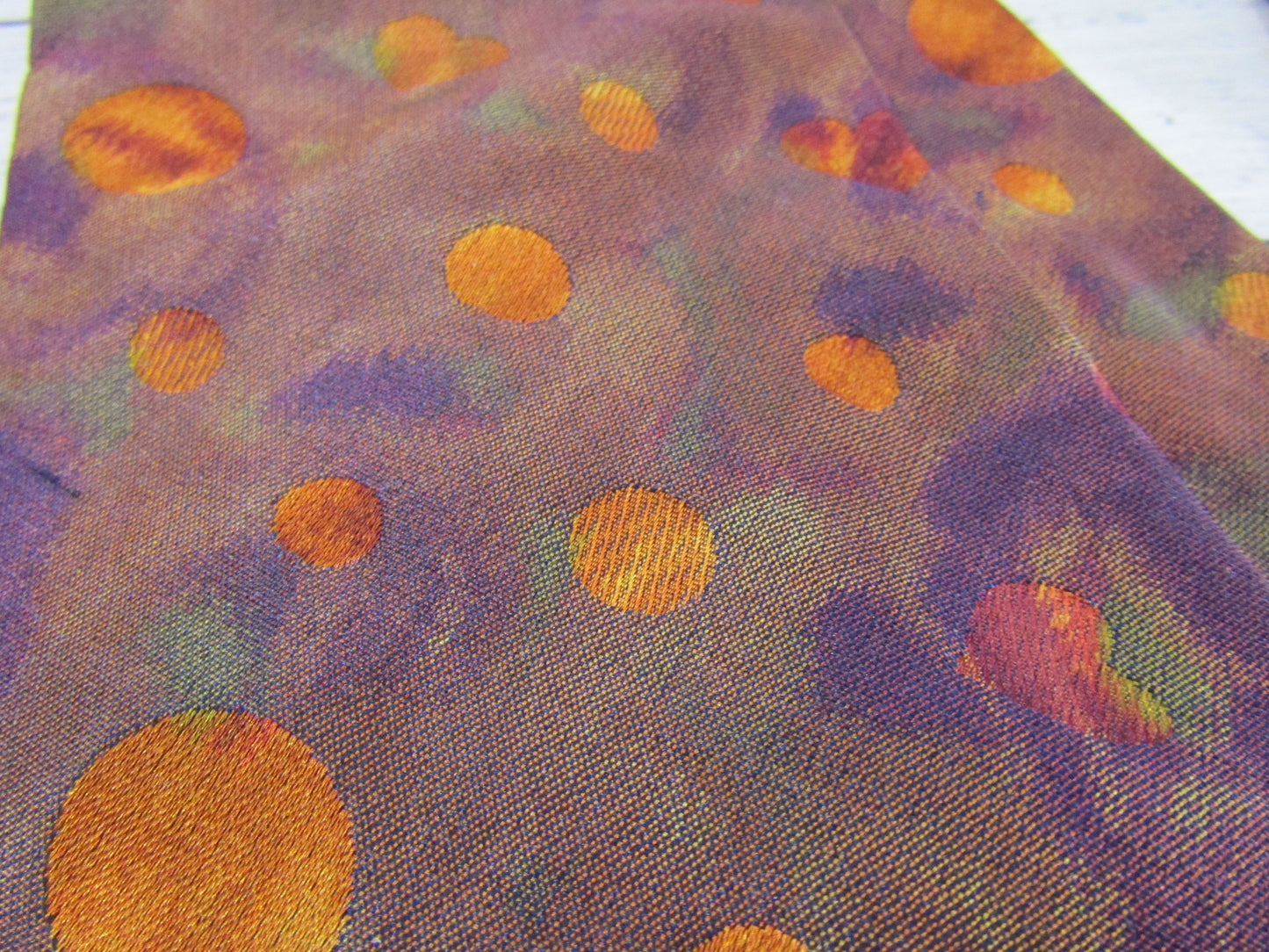 Moschino Men's Multi-Color Heart Polka Dot Pattern Silk Tie Made in Italy