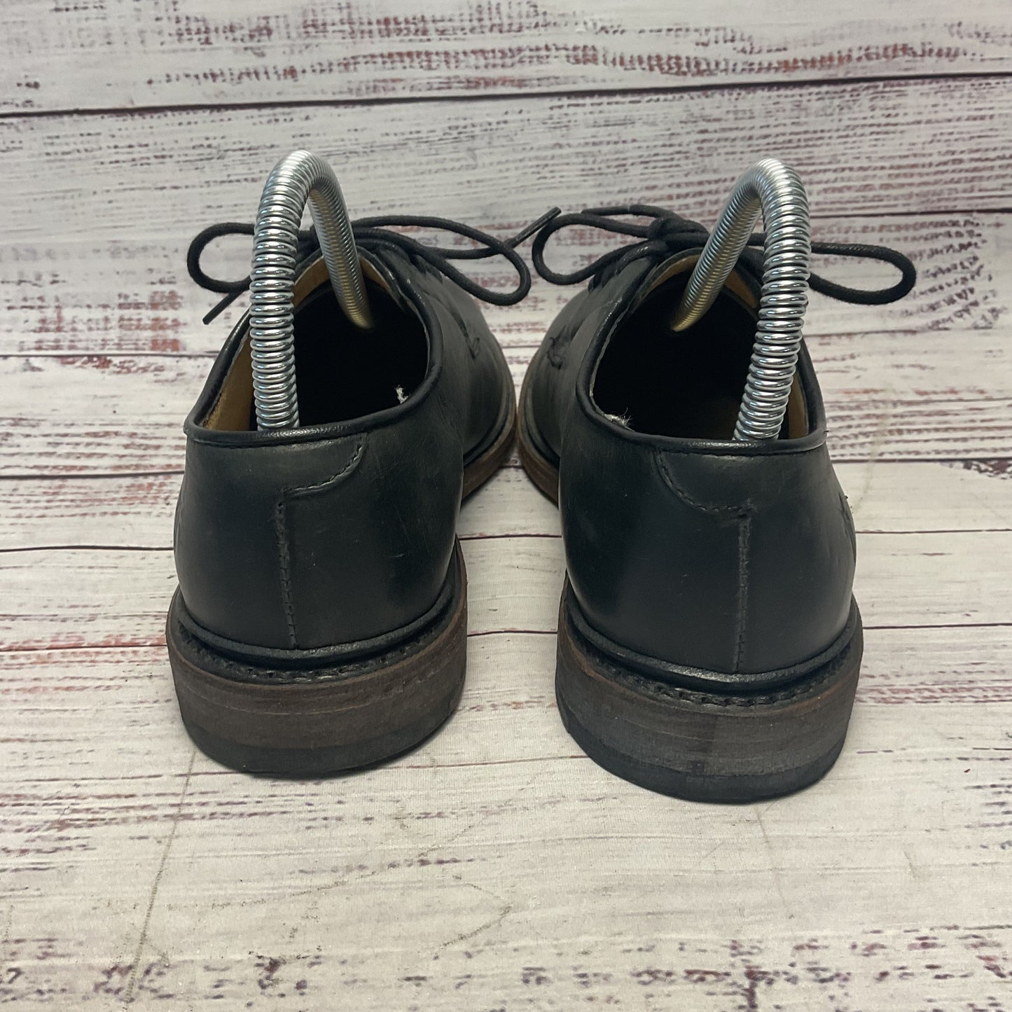 The Frye Co By John Frye Slate Grey Leather Derby Dress Shoe Women Size 11
