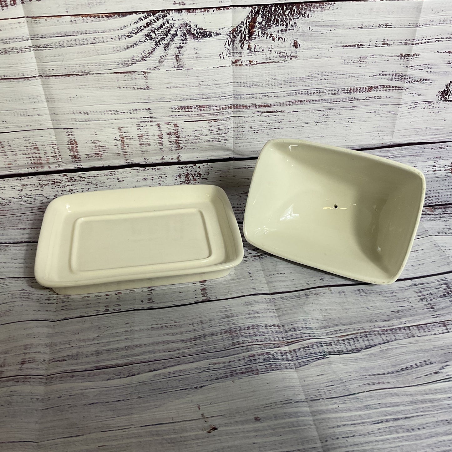 Anthropologie Molly Hutch Cat Butter Dish with Lid