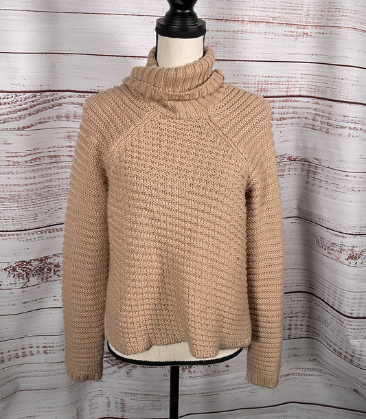 Mason by Michelle Mason Cropped Chunk Sweater Beige S