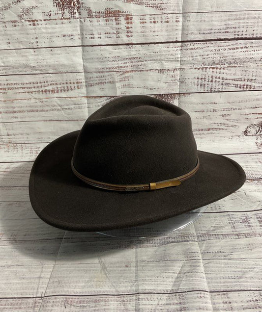 Cody James Men's Dark Brown Wool Cowboy Hat Size L