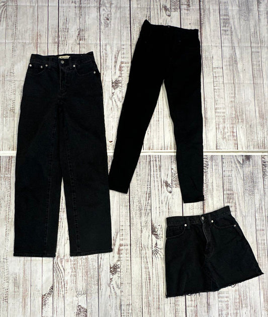 Madewell 9 pieces Bundle/Lot - Size XXS-XS, 23"/24" Denim & sweaters