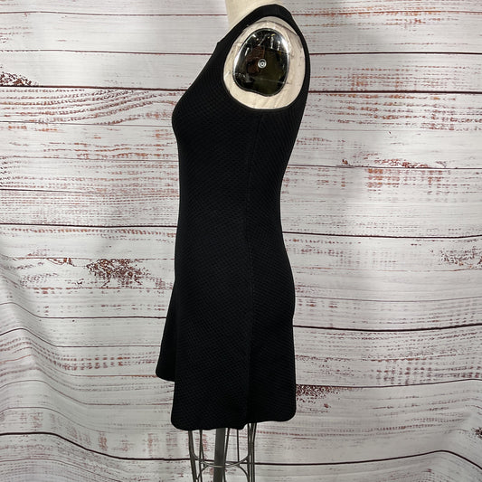 Theory Black Knit Sleeveless Sheath Mini Dress - Size S