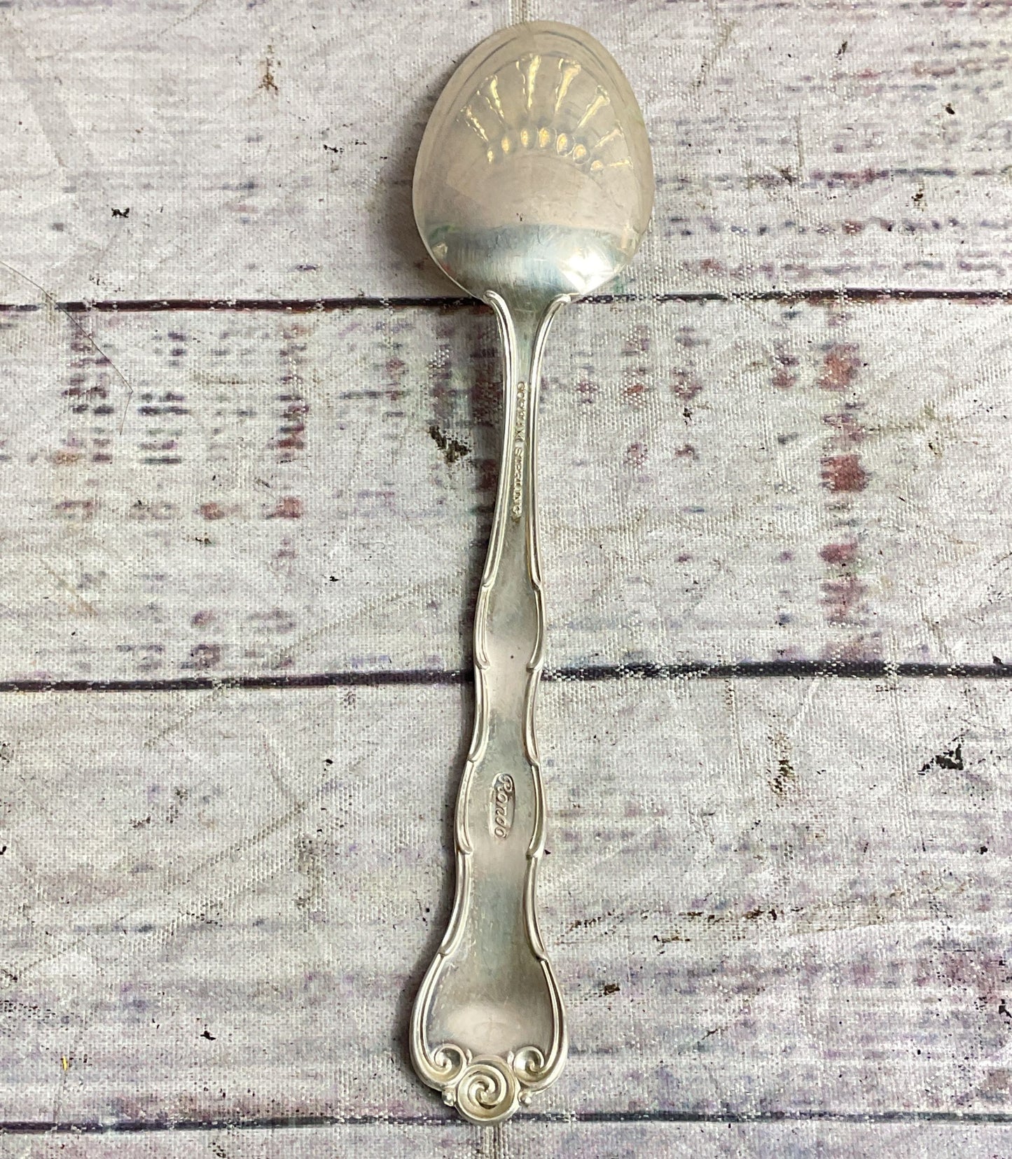 Gorham Vintage Set of 12 Rondo Spoons Sterling Silver
