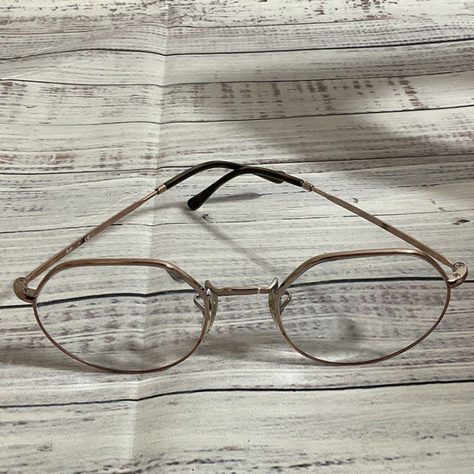 RAY BAN RB6465 Jack Unisex Gold Tone Eyeglasses- 51-20-140 (FRAMES ONLY)
