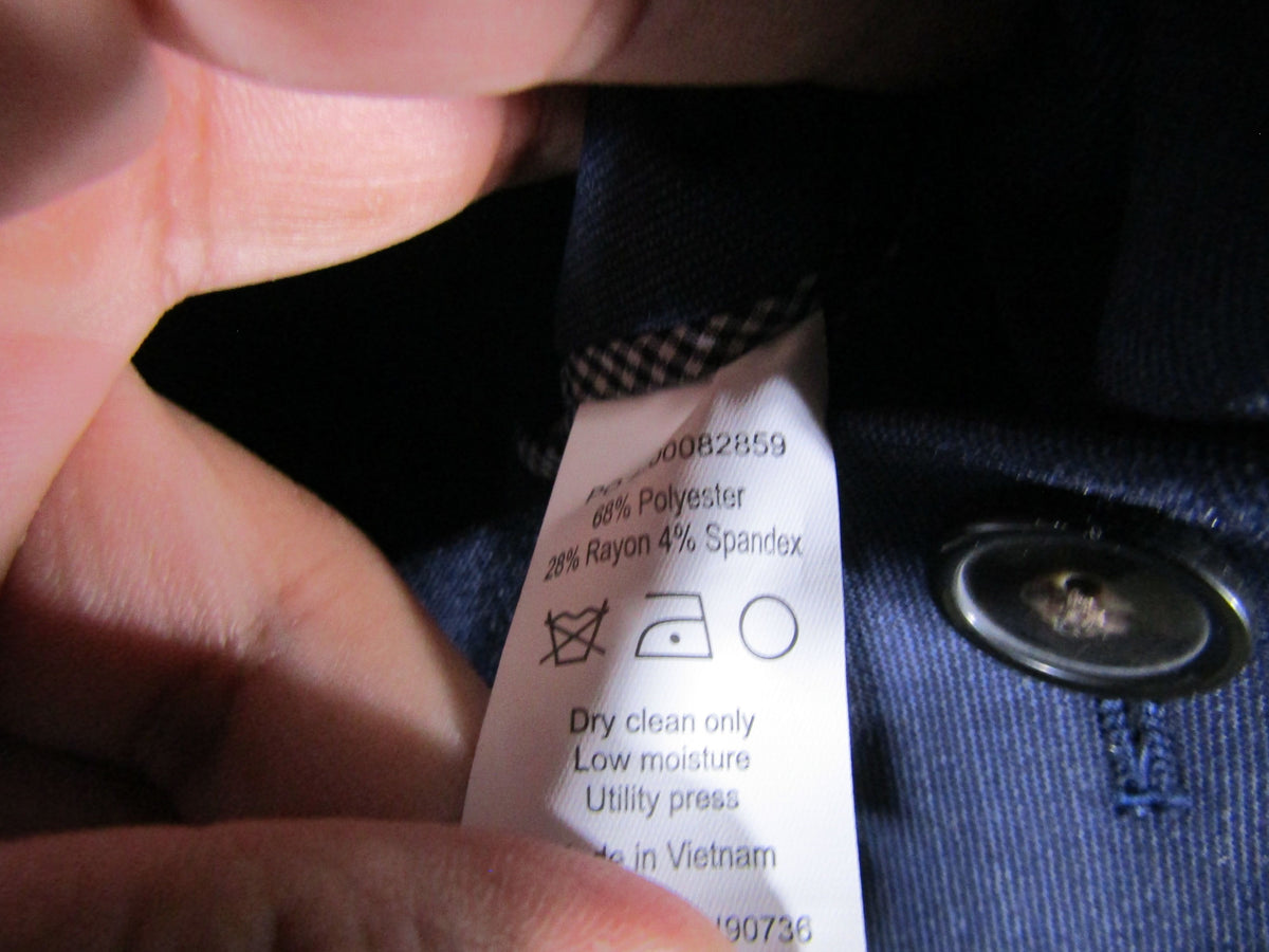 Chaps Performance Series Men's Blue Blazer Jacket Size 48 R