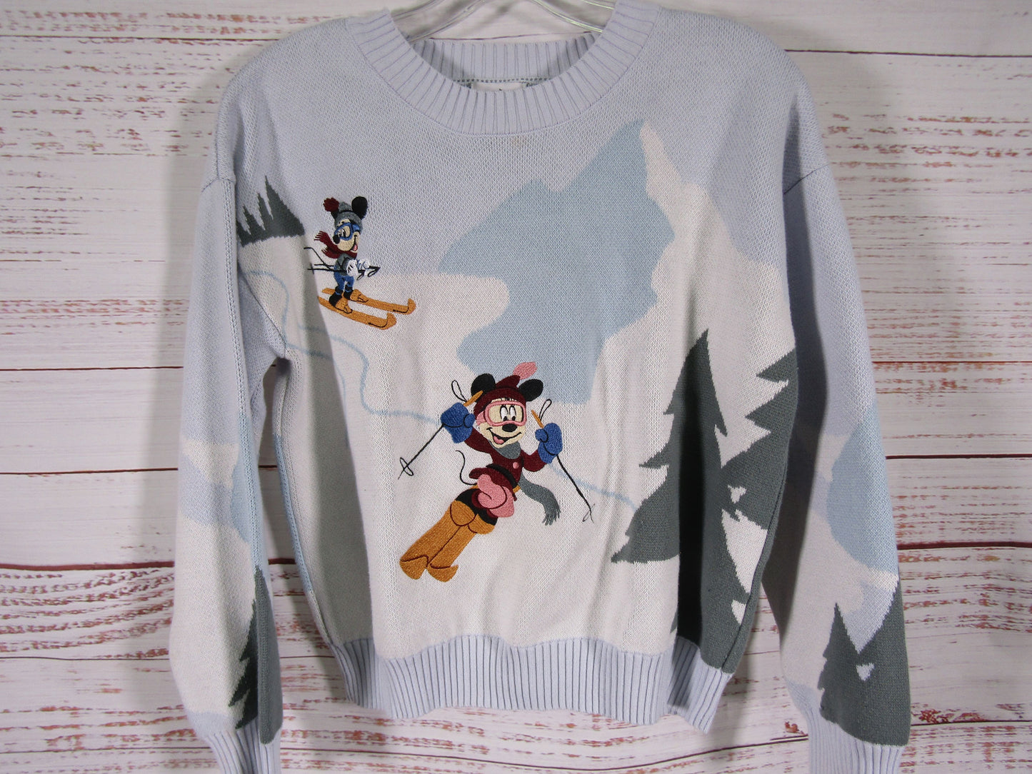 Disney Holiday Homestead Mickey Mouse & Friends Sweater Size S