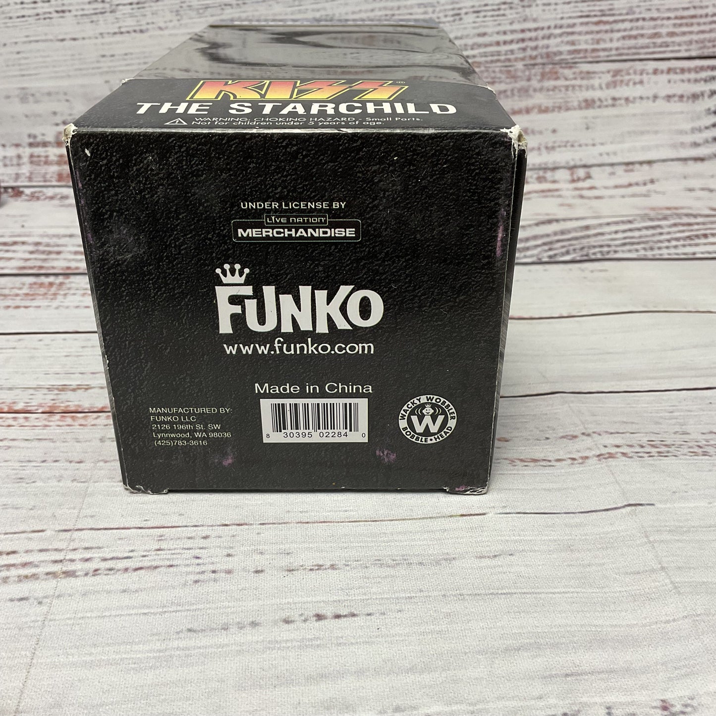 Kiss The Starchild Paul Stanley Wacky Wobbler Bobble Head Funko 2011