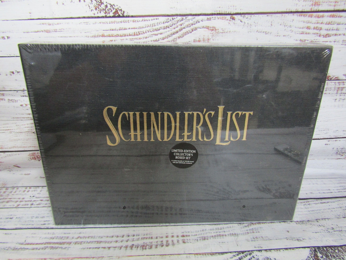 Schindler's List Limited Edition Collector's VHS Box Set & DVD