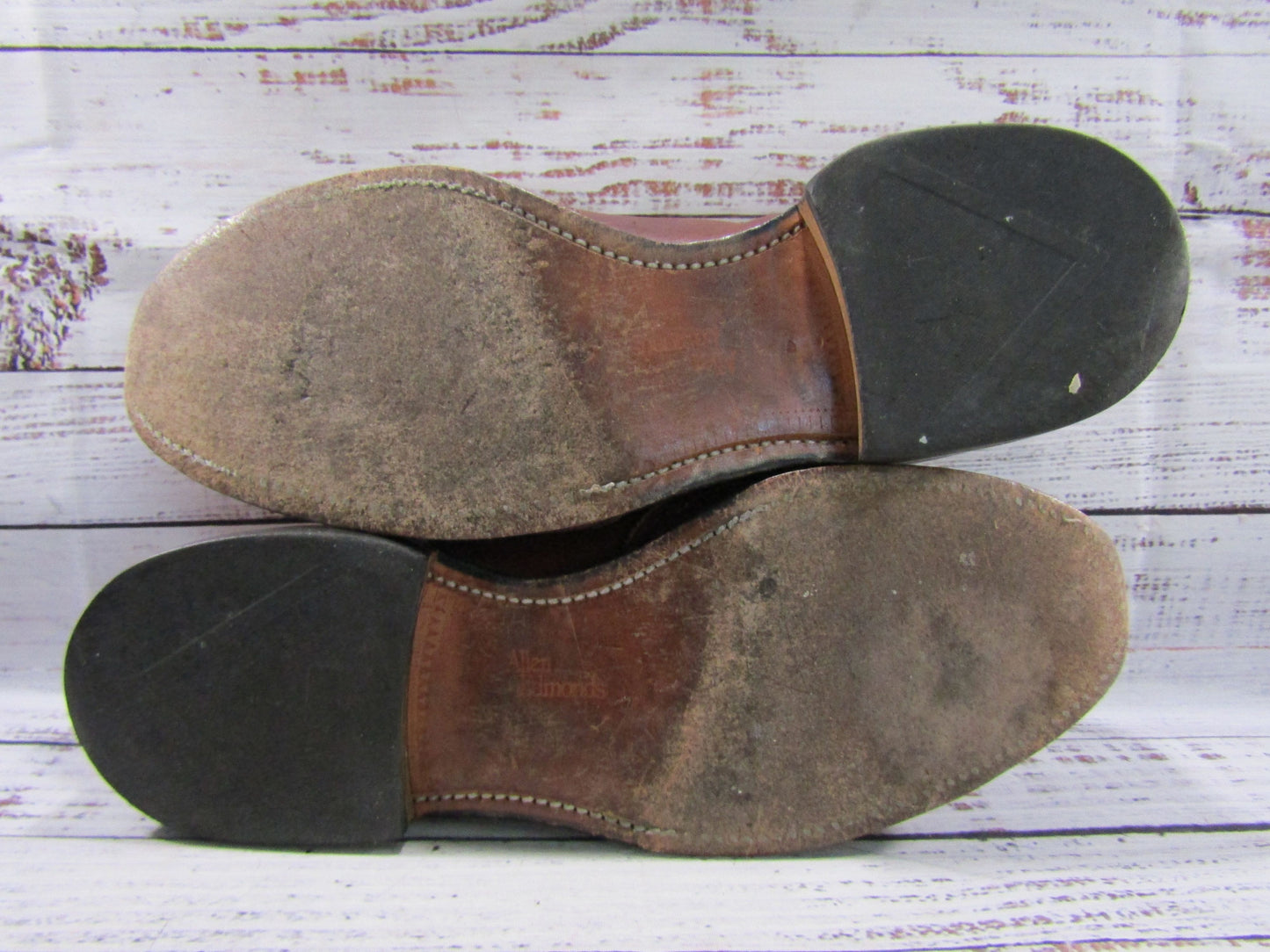 Allen Edmonds Bridgeton Men's Brown Leather Kiltie Tassel Loafers Size 8.5 E