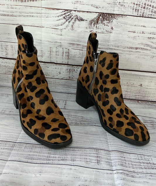 Women's 3.1 Phillip Lim Alexa leopard Hair On hide Size 39.5 US 9 AS IS