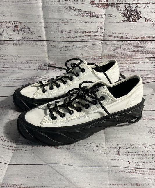 AGE Brand Men's Black & White Killer Whale Lace Up Sneakers Size 8 US