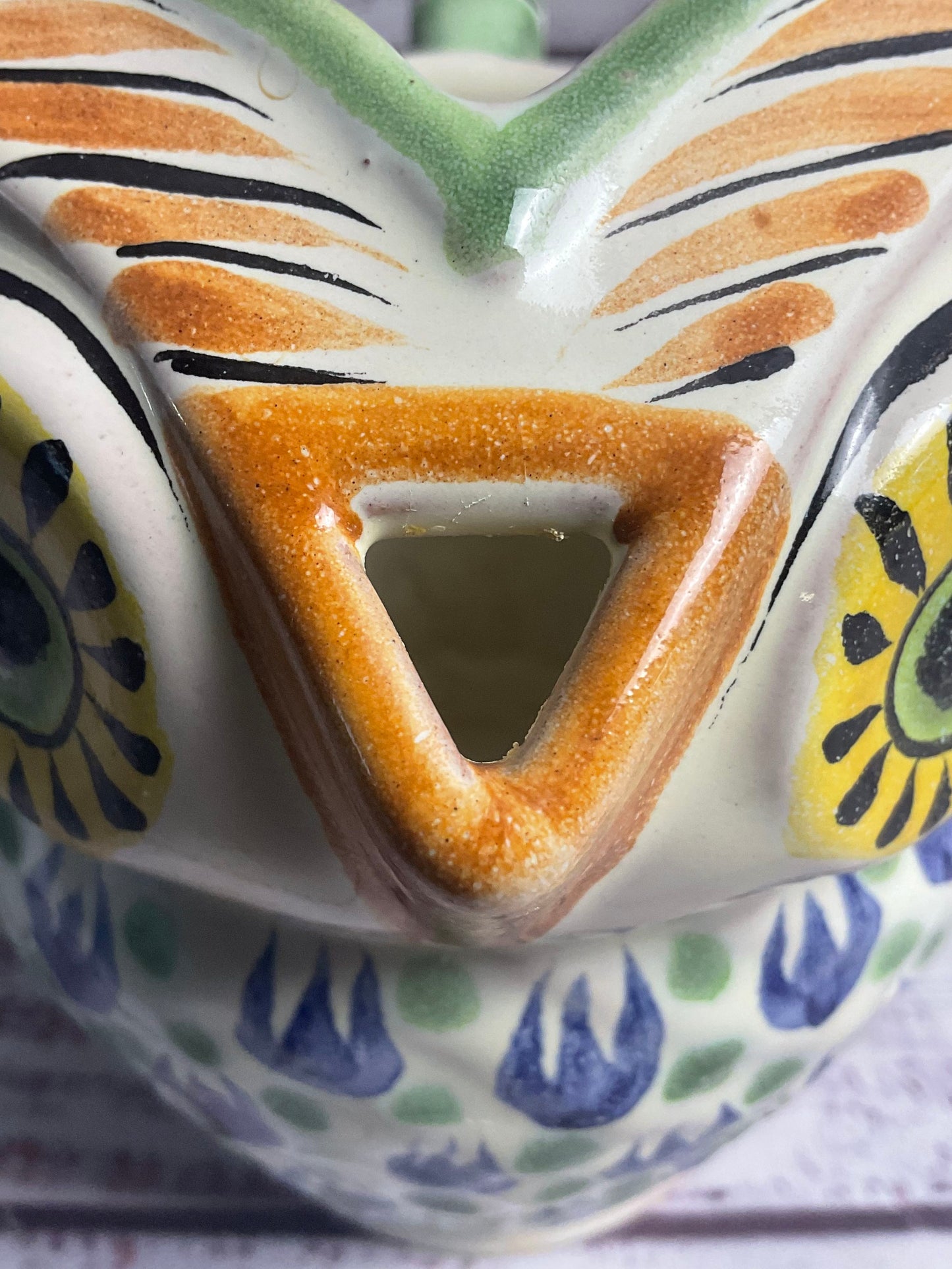 Handmade Ceramic Owl Creamer Pitcher