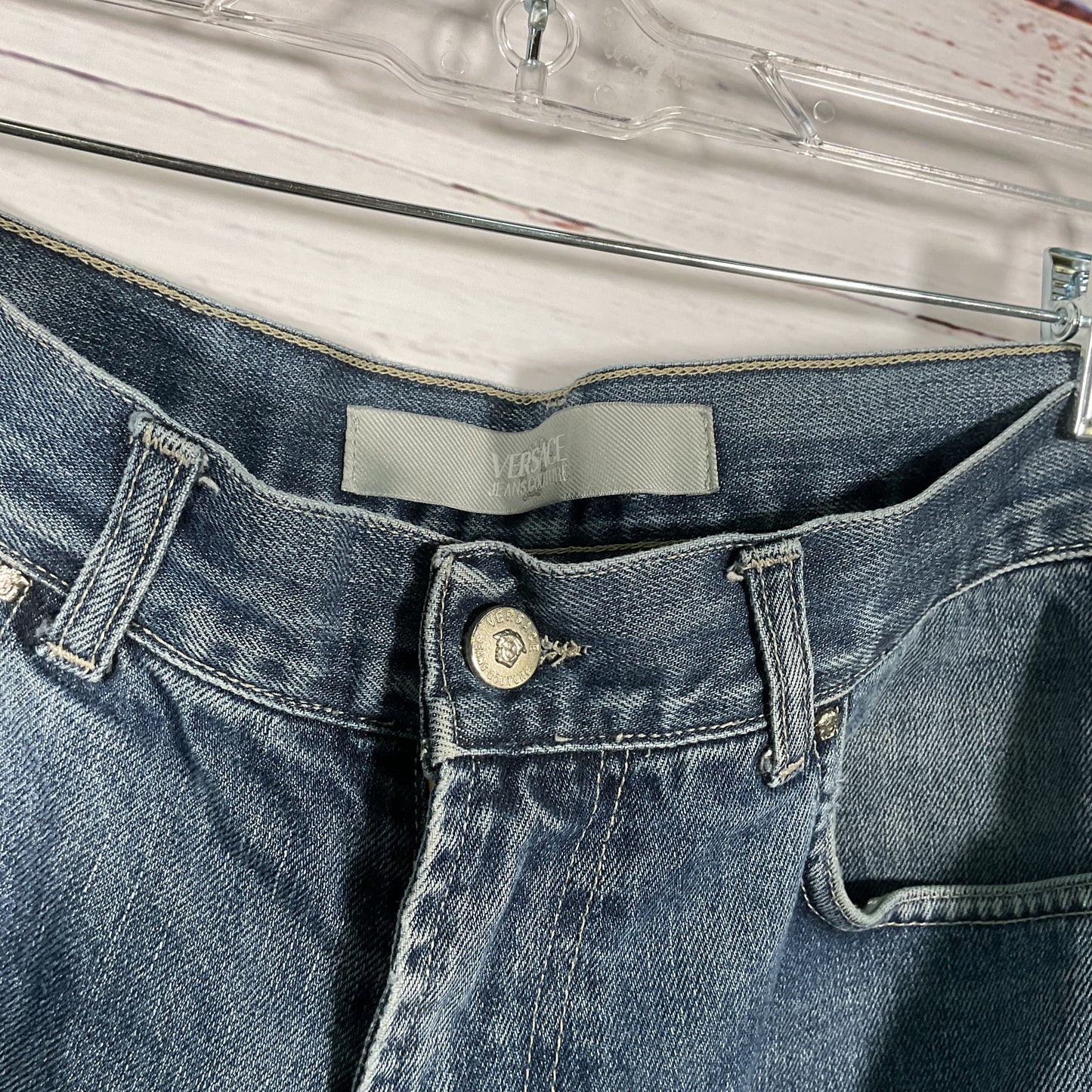 Versace Jeans Couture Ittierre Faded Blue Jeans Pants - Size See Photos