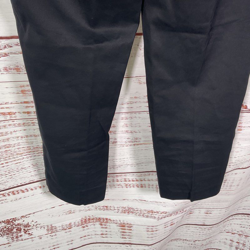 Giambattista Valli Black Cotton Cropped Dress Pants - Size 28