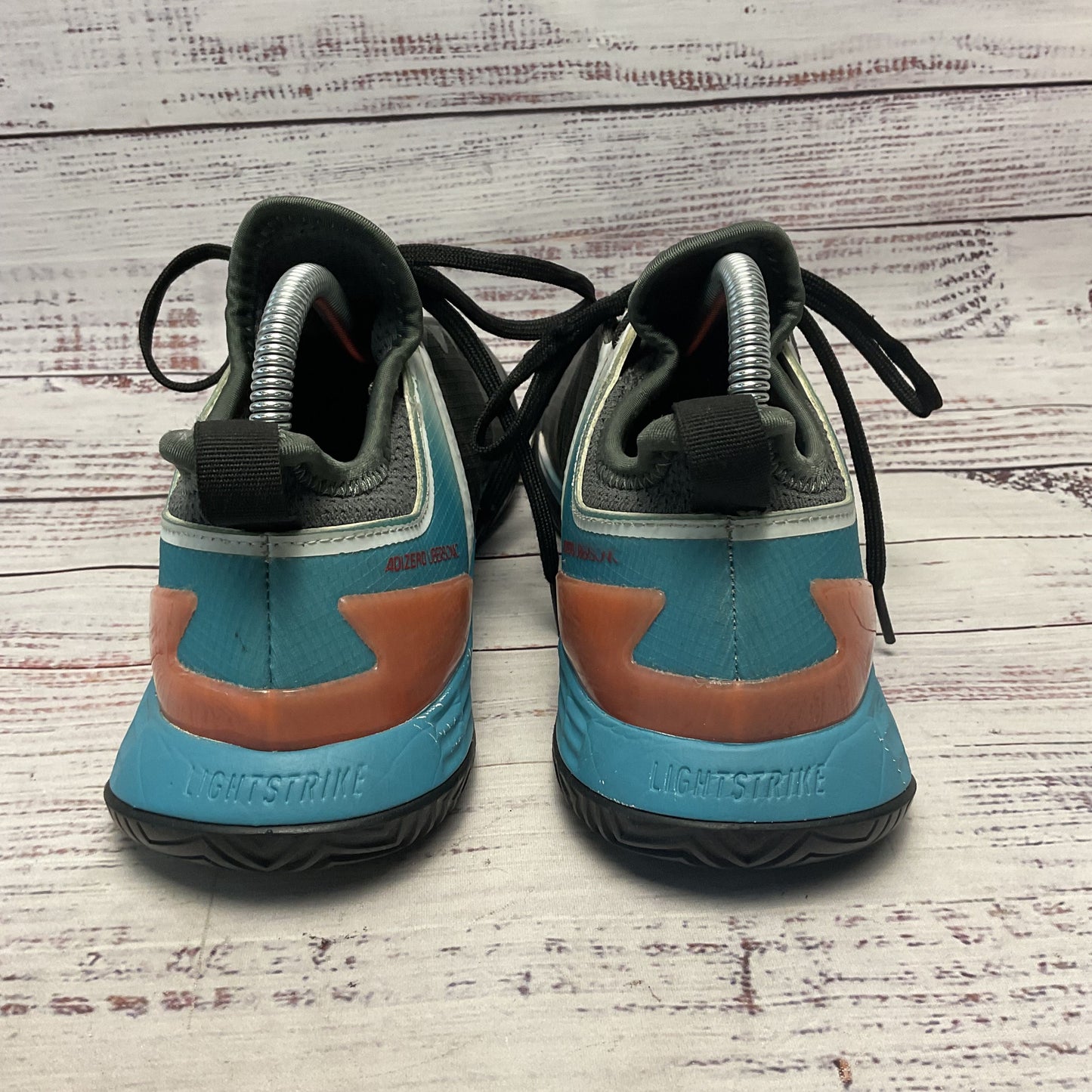 adidas Adizero Ubersonic 4 Blue Sneaker Athletic Shoe Women Size 7.5