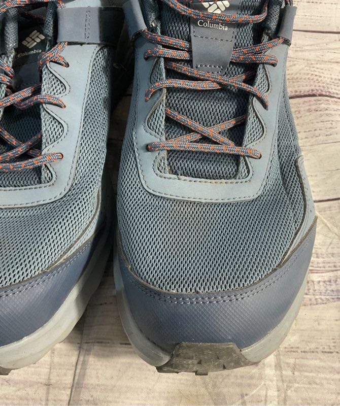Columbia Vertisol Trail Men's Running Shoes Sneakers Blue Grey Size 14W