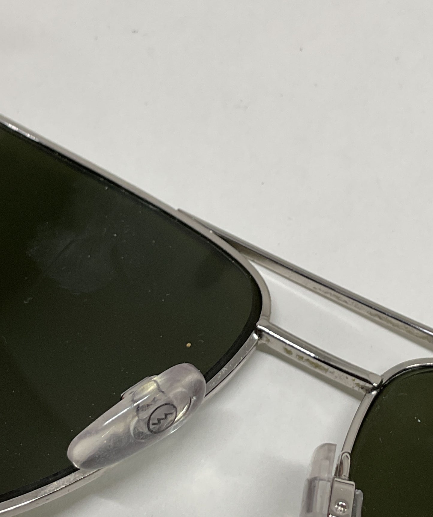 ELECTRIC Silver Frame Men's Sunglasses