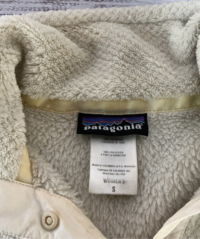 Women's Patagonia Beige Fleece Pullover Size S
