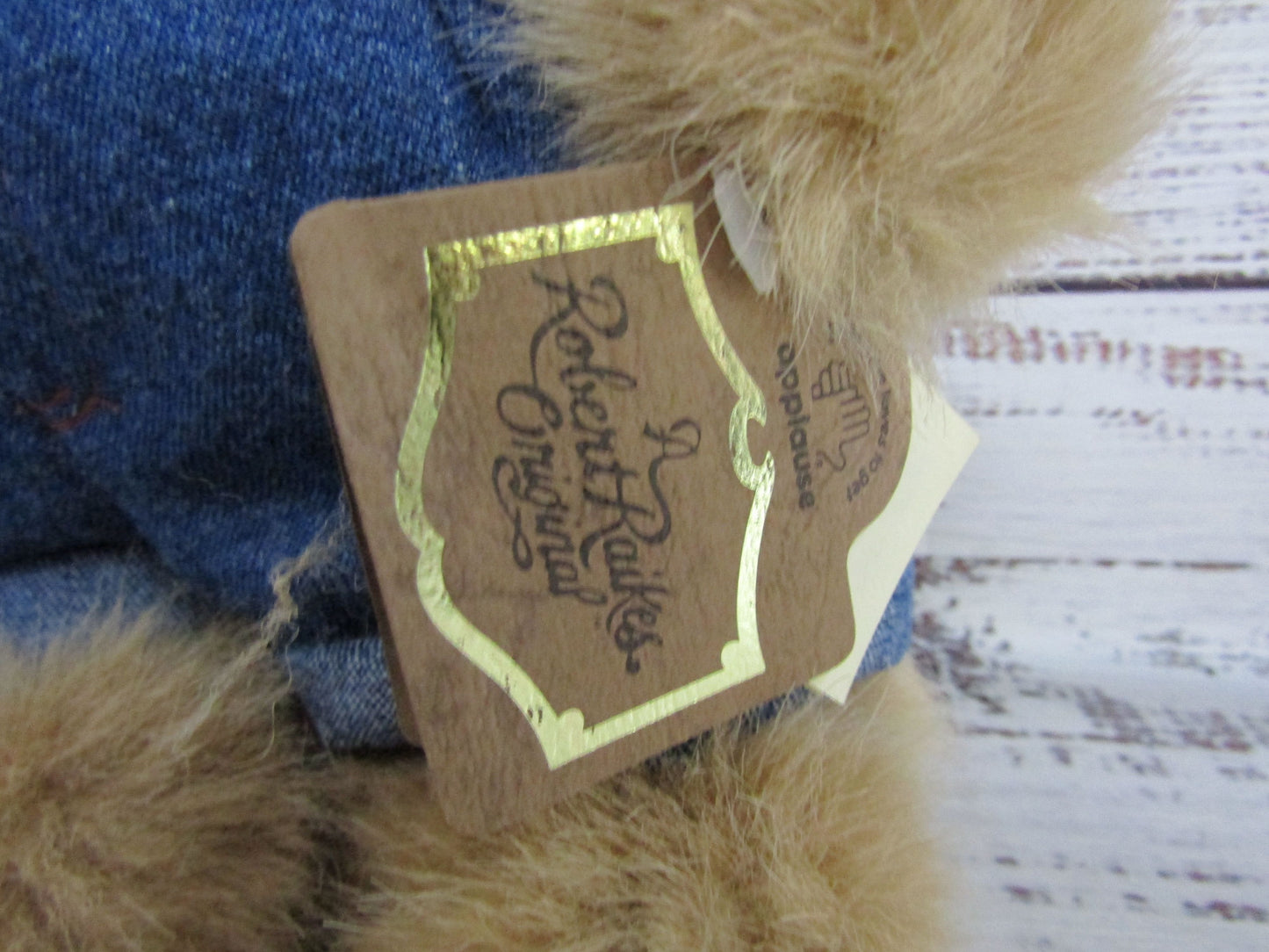 Robert Raikes Dylan Carved Wood Bunny Figurine