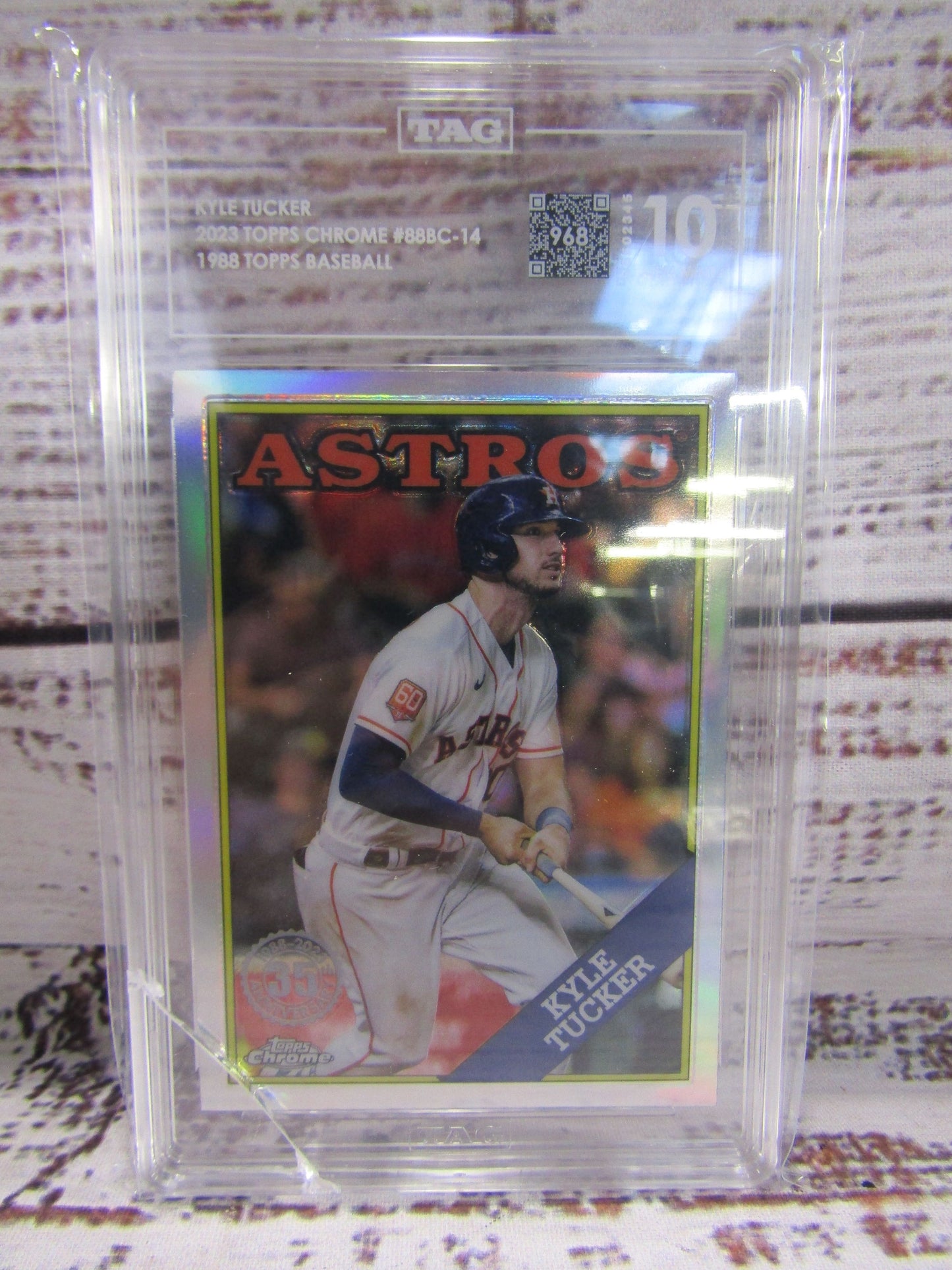 2023 Topps Chrome Kyle Tucker #88BC-14 1988 Topps Baseball