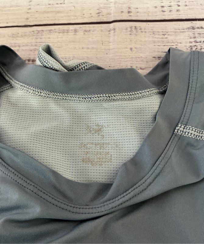 Men's Arc'Teryx Cormac Crew Bluegray Shirt Size M
