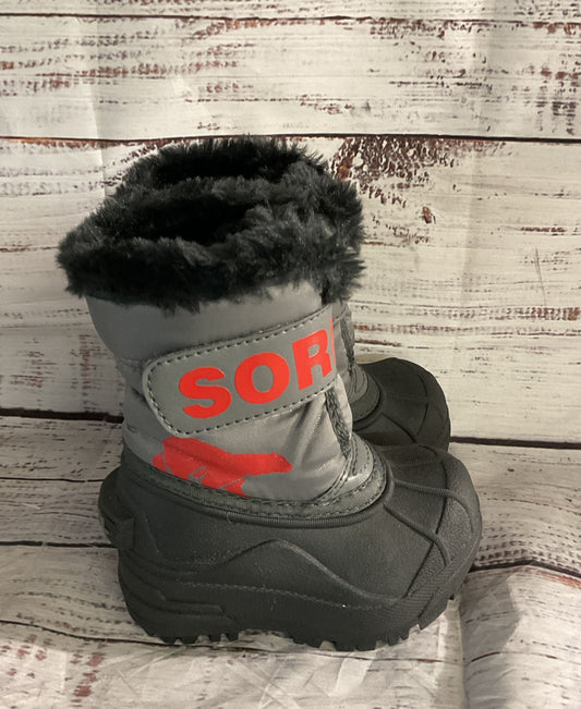 Sorel Snow Commander Insulated Waterproof Boots Gray 4