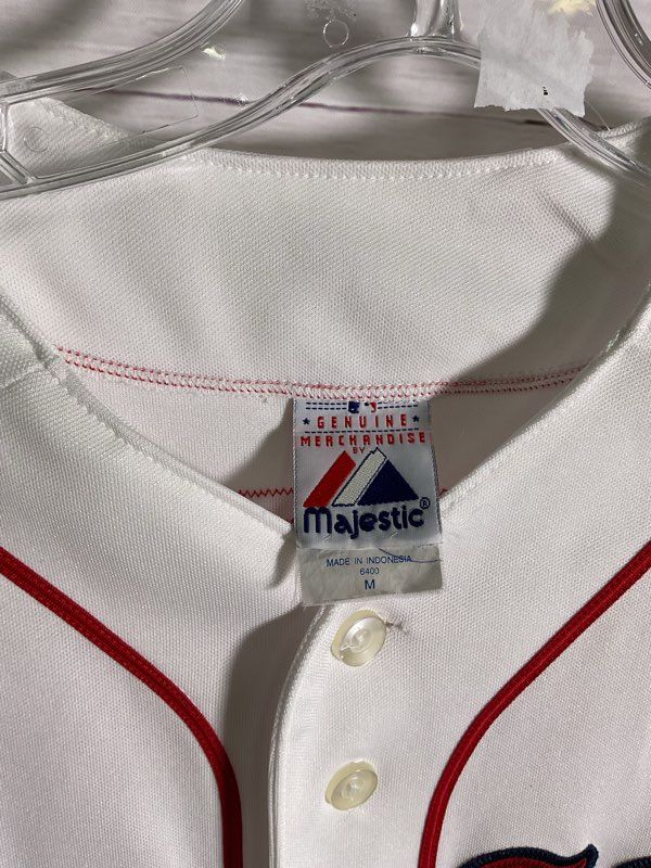 Majestic MLB Boston Red Sox Mike Lowell #25 Baseball Jersey Size M
