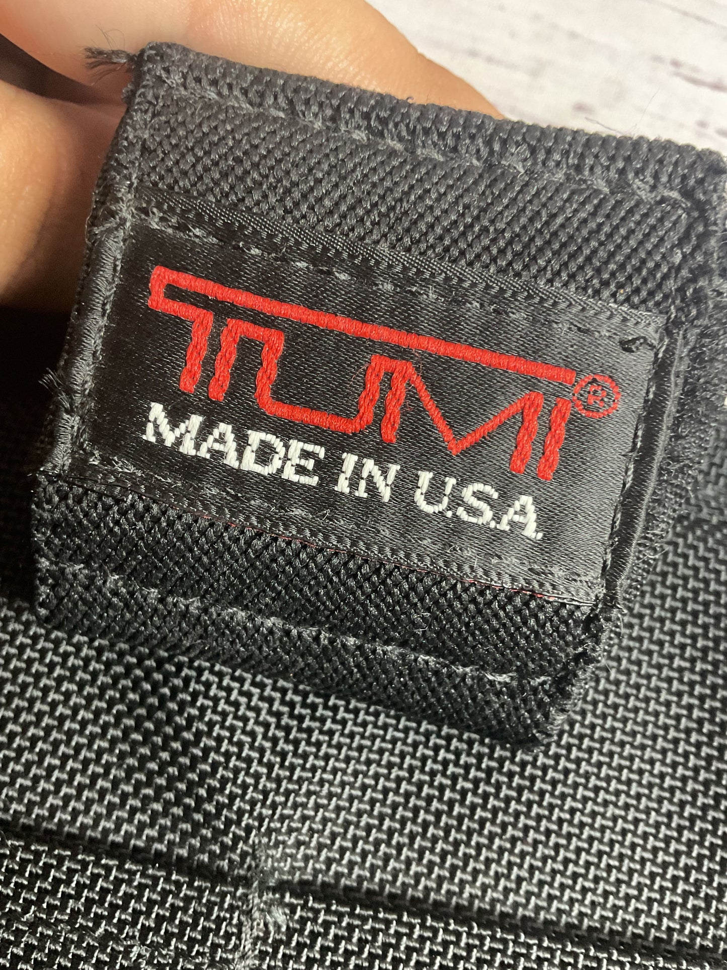 Tumi Black Laptop Carrying Case Sleeve