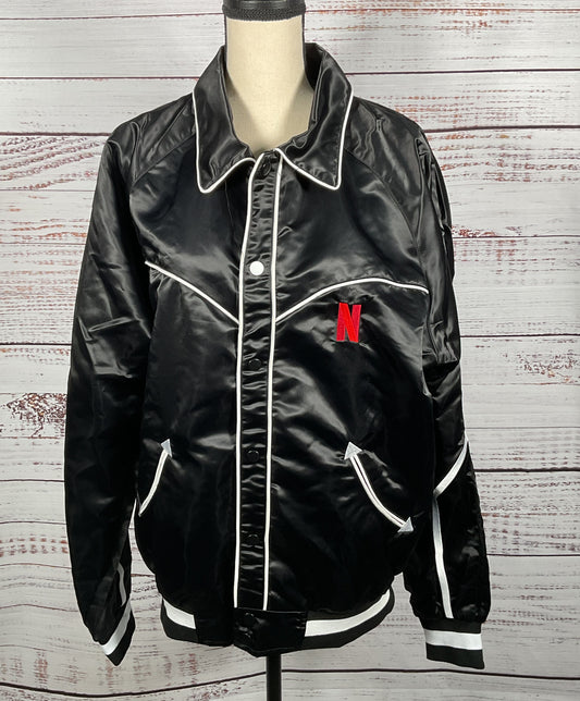 Casey Bannerman Netflix Mike Tyson Jake Paul Bomber Jacket Black M