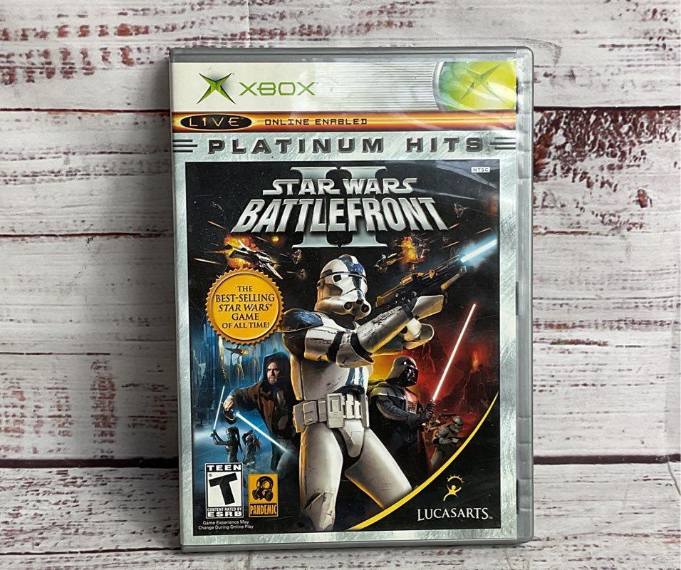 Microsoft XBox 360 Lot of 3 Halo 2 Star Wars Battlefield Mass Effect Video Games