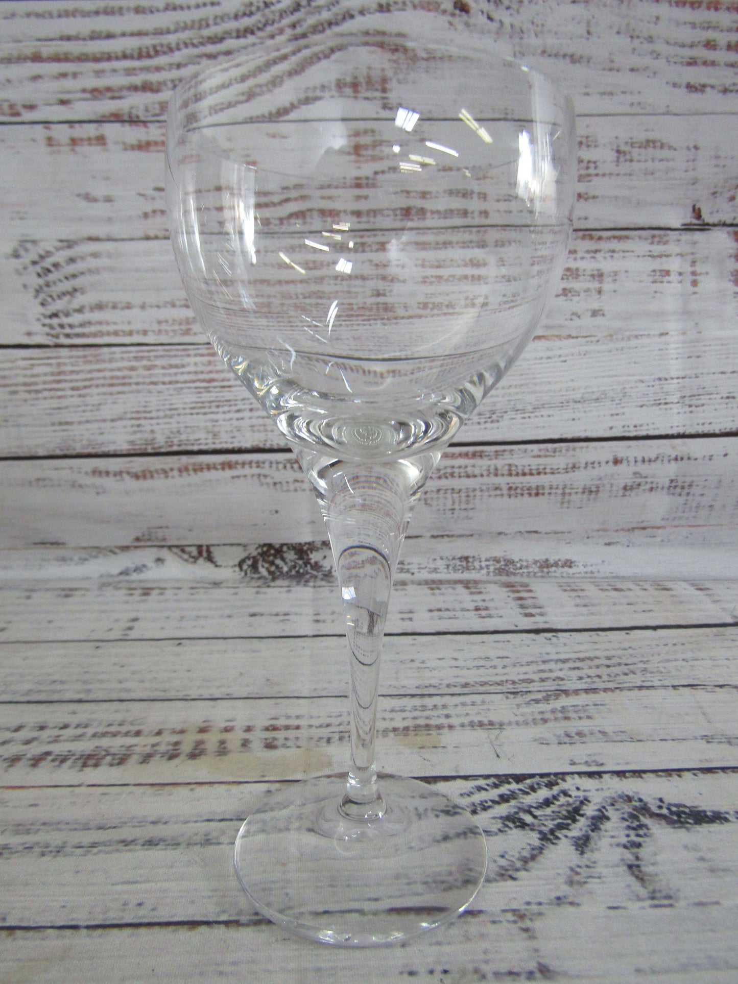 Rosenthal Lotus Plain Crystal White Wine Glasses Set of 5