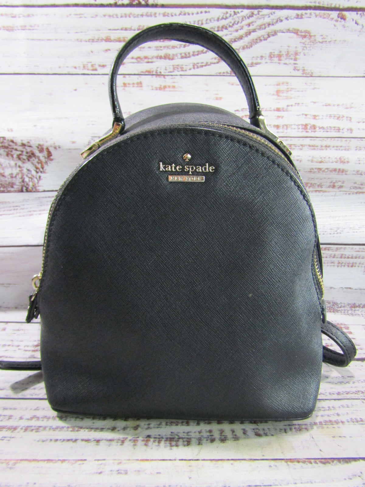Kate Spade Cameron Street Women's Black Saffiano Leather Backpack