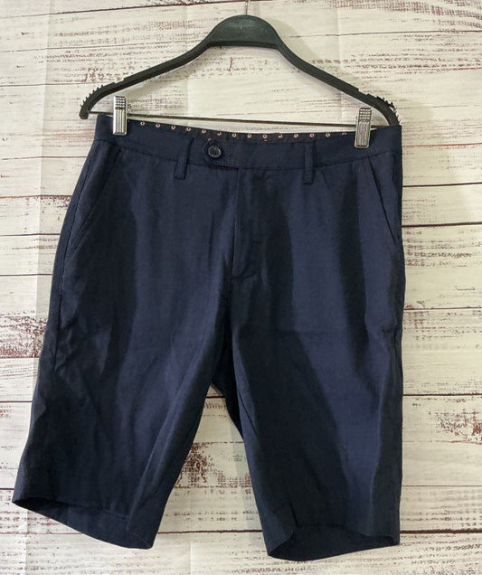 NWT Men's Ted Baker Navy Blue Shorts Size 30 Retail $119
