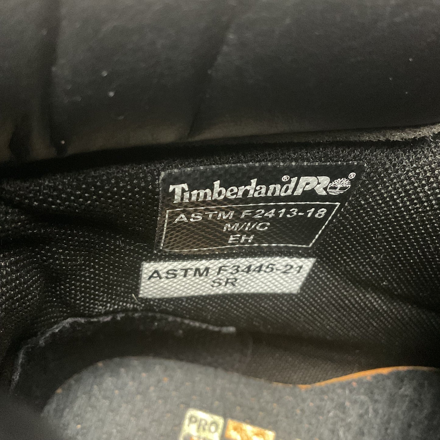 Timberland PRO Sawhorse 6 Black Composite Safety Toe Boot Men 7.5