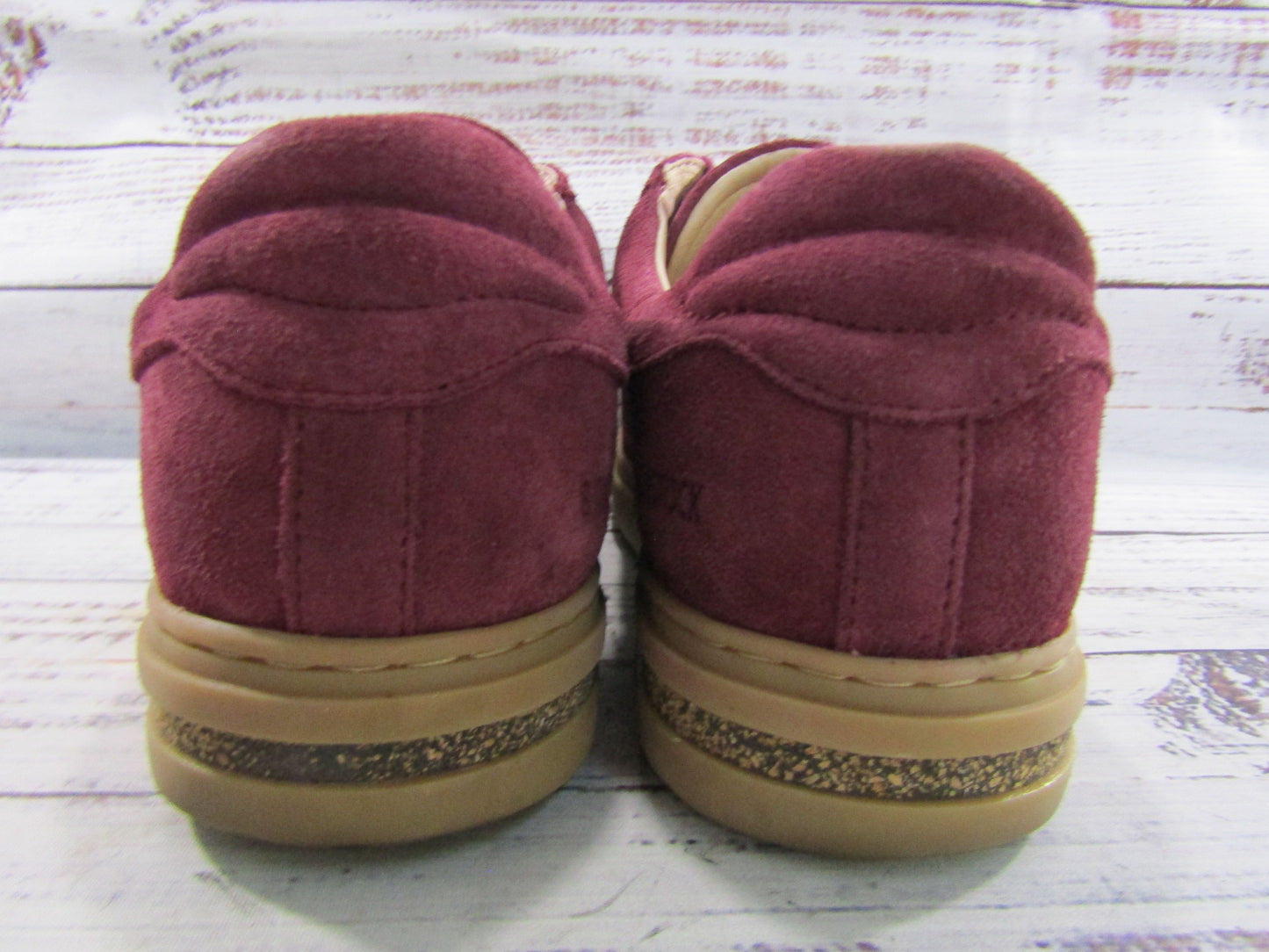 Birkenstock Bend Low Women's Zinfandel Suede Sneakers Size 7