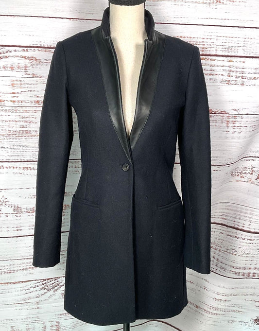 AllSaints Leni Lea Coat Dark Navy 4