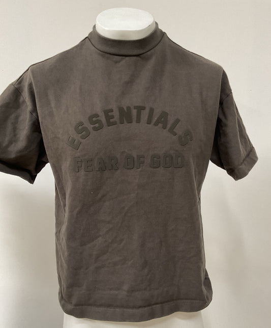 Unisex Kids Fear of God Olive T-shirt Size 14/16