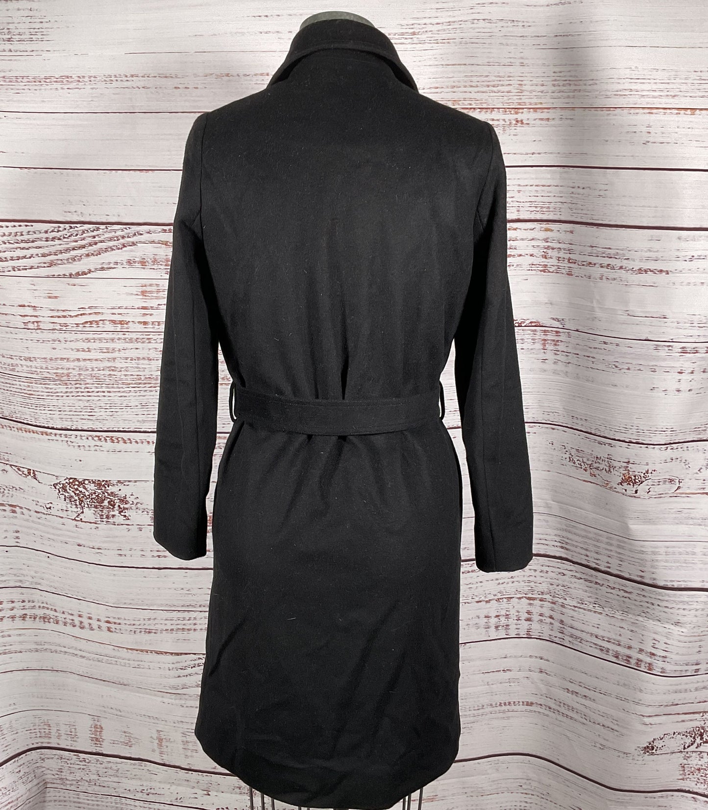 Everlane Side Button Wool Blend Jacket Black S